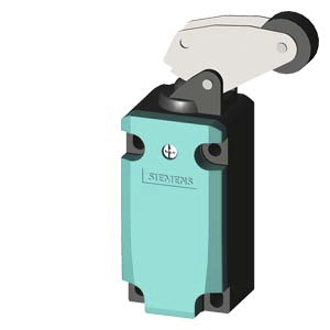 Interrupteur de position 3SE51 1NO 1NF levier à galet d'équerre 22 mm Siemens
