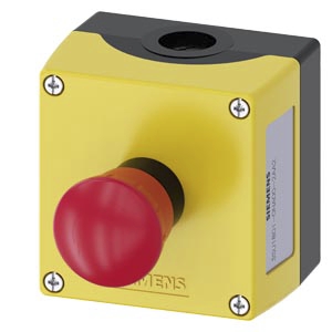 Boîtier pour appareil de commande 22 mm rond Siemens