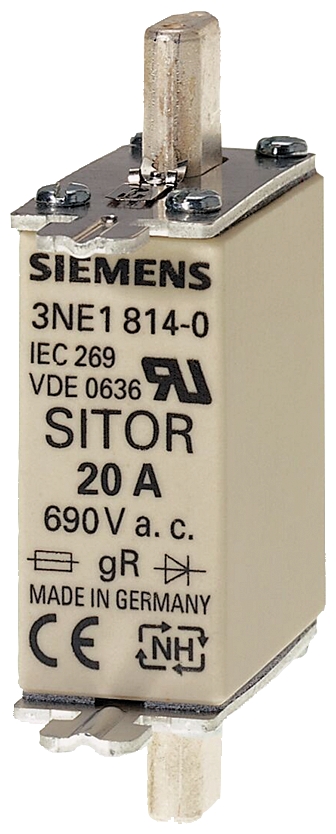 Fusible SITOR couteau 3NE T000 gS Siemens 