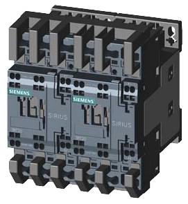 Contacteur inverseur, 24 AC 50/60 Hz, bornes à ressort Siemens 