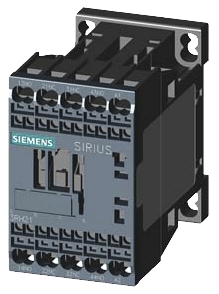 Contacteurs auxiliaires S00, bornes à ressorts, 110 VAC, avec redresseur pleine onde Siemens 
