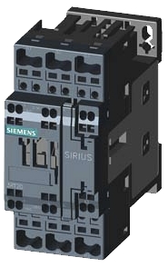 Contacteur 3RT20, 24 AC 50/60 Hz, à ressort Siemens 