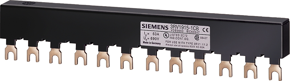 Peigne triphasé 45 mm 3RV1 Siemens