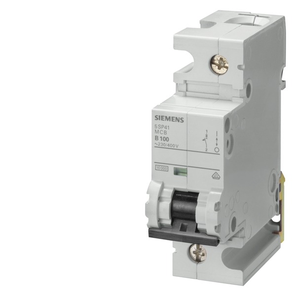 Disjoncteurs 5SP4 1P - Courbe B - 10 kA Siemens