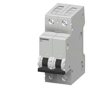 Disjoncteurs 5SY7 2P - Courbe D - 15 kA Siemens