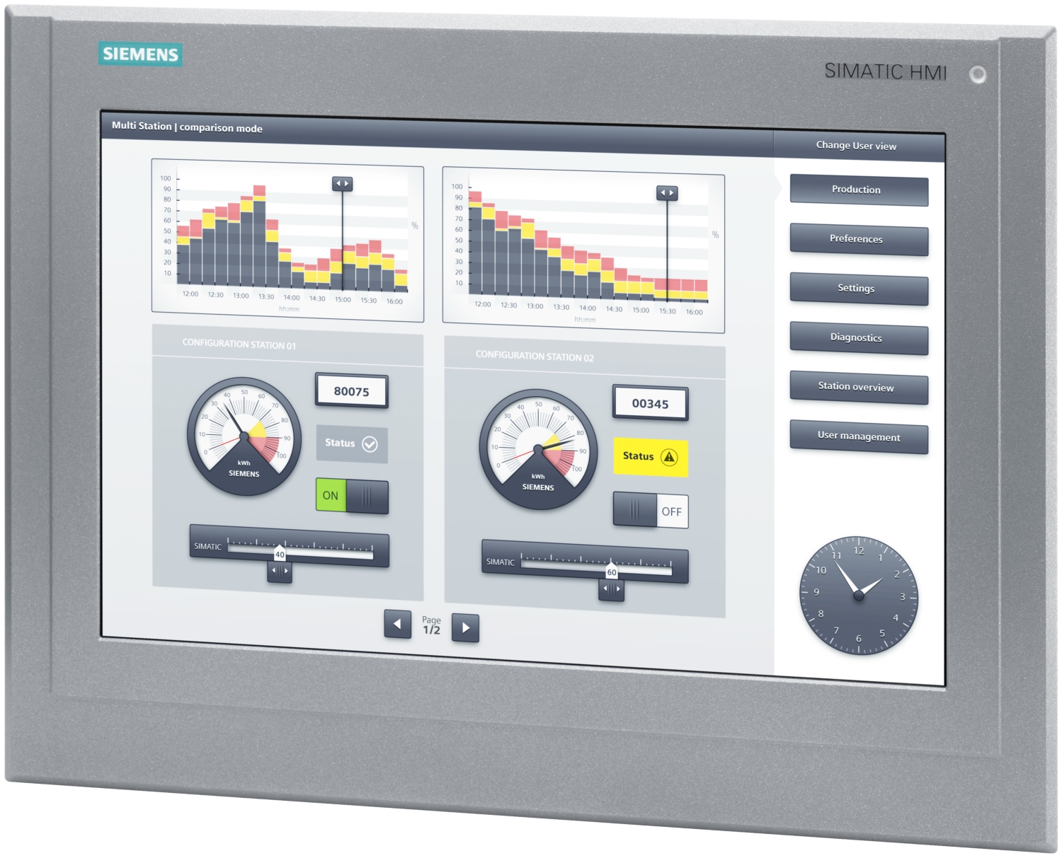Interface SIMATIC Comfort Outdoor Siemens 