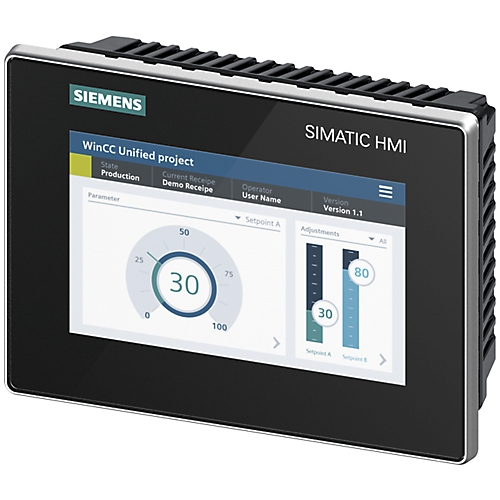 Interface Simatic Unified Comfort Panel Siemens 
