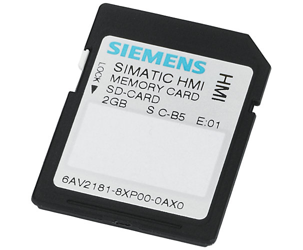 Carte mémoire Interface Simatic Siemens 