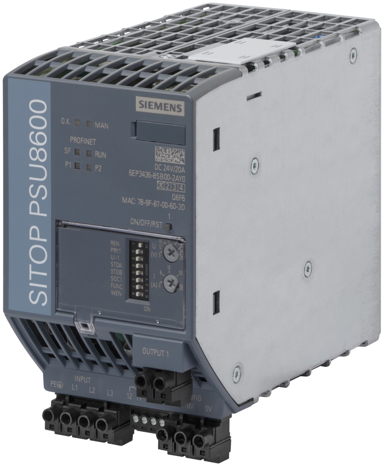Alimentations SITOP modular PSU 8600 6EP34368SB002AY0 Siemens