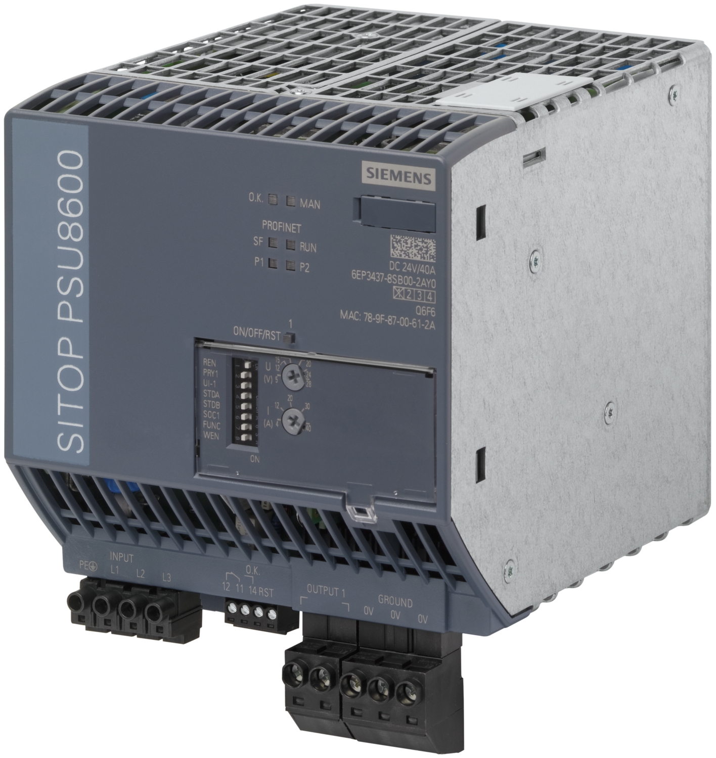  Alimentations SITOP modular PSU 8600 6EP34378SB002AY0 