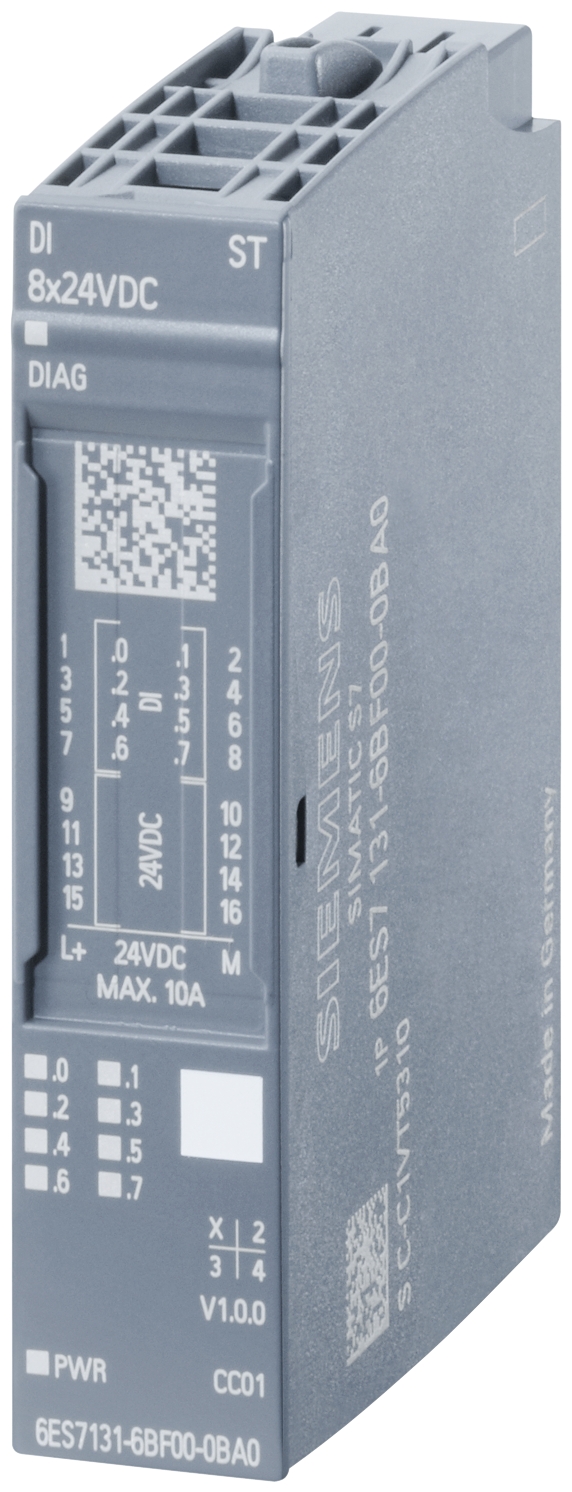 Périphéries SIMATIC ET200SP, modules d'entrées TOR Siemens