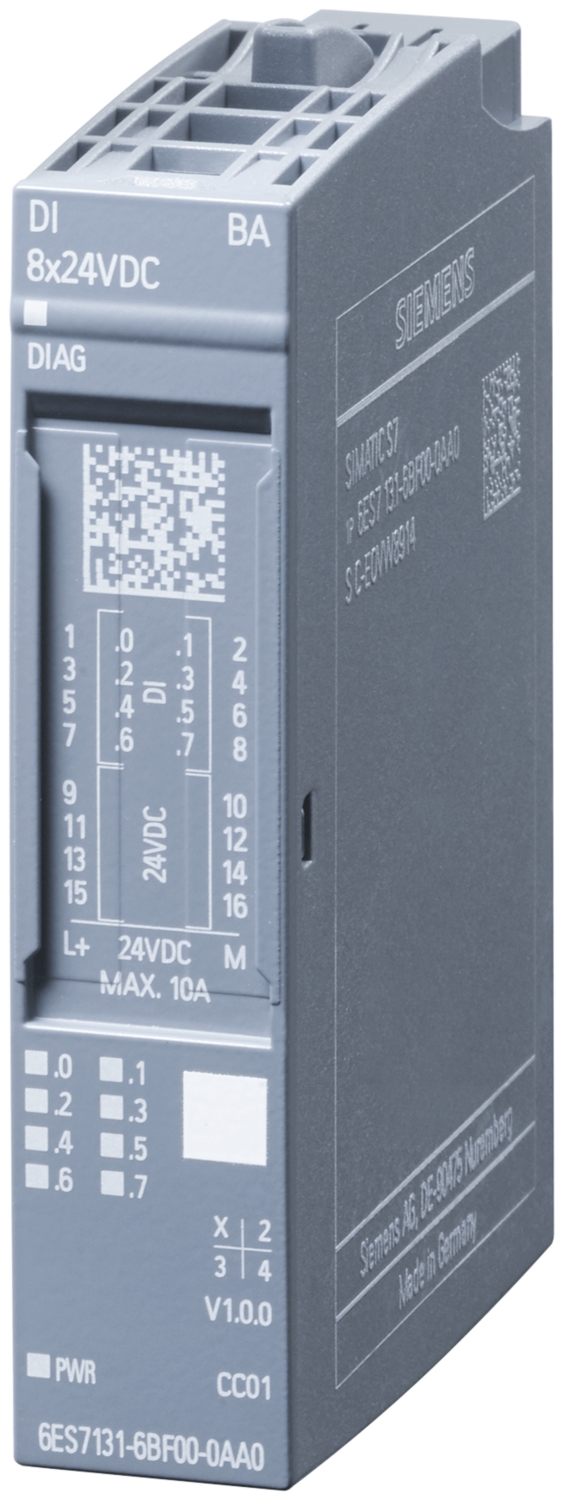 Périphérie Simatic ET200SP module d’entrée TOR 6ES7131-6BF01-0AA0 Siemens