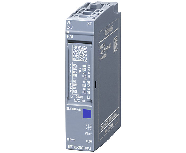 Périphérie Simatic module de sortie analogique standard IP20 - Série ET200SP Siemens 