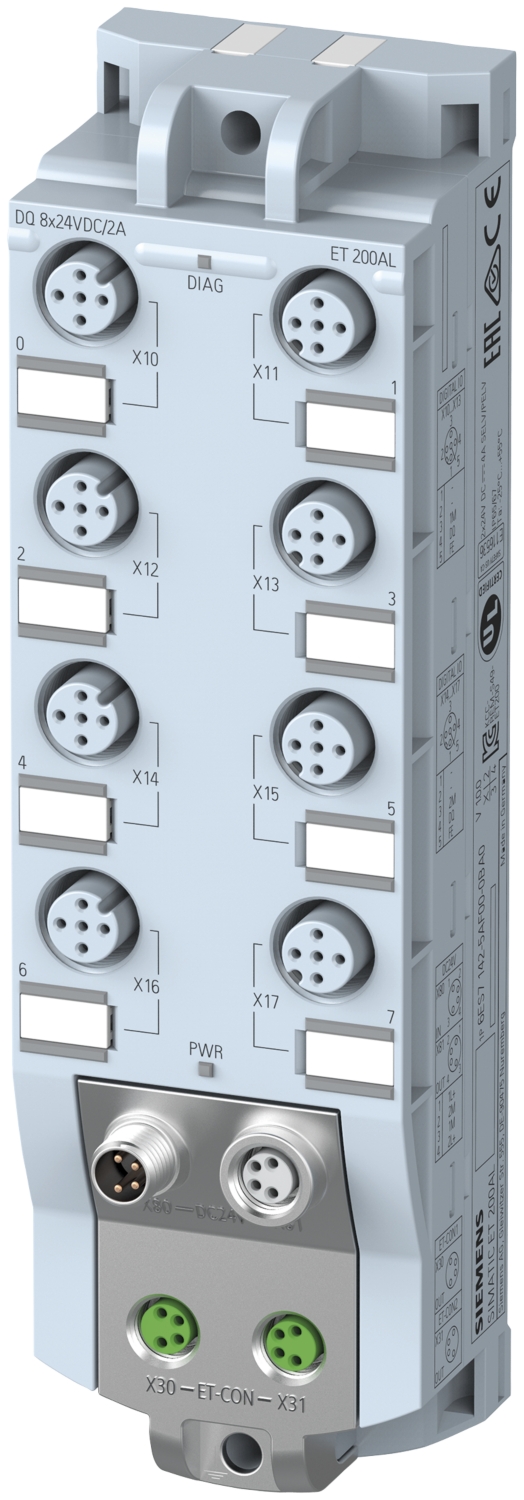 Périphéries Simatic ET200AL modules d’entrées et de sorties DQ 8X24VDC/2A 8XM12 Siemens 