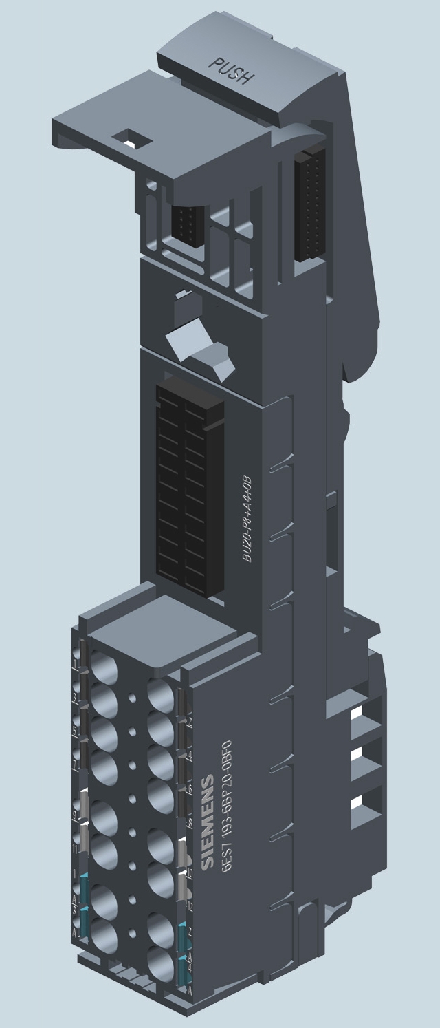  SIMATIC ET 200SP, Base-Unit BU20-P8+A4+0B, type de BU F0 