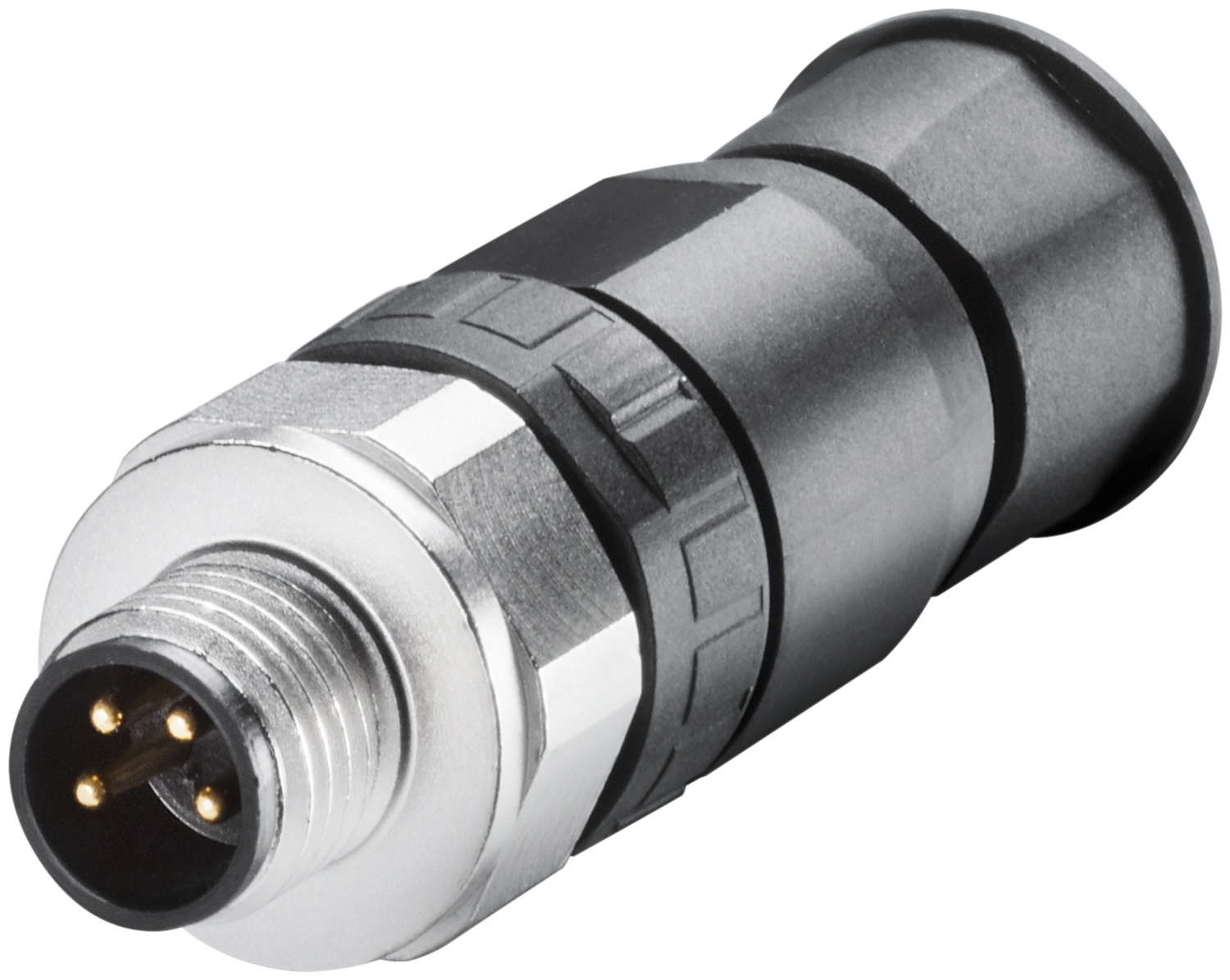 Connecteur Power M8 bloc isolant mâle 4 pôles Siemens