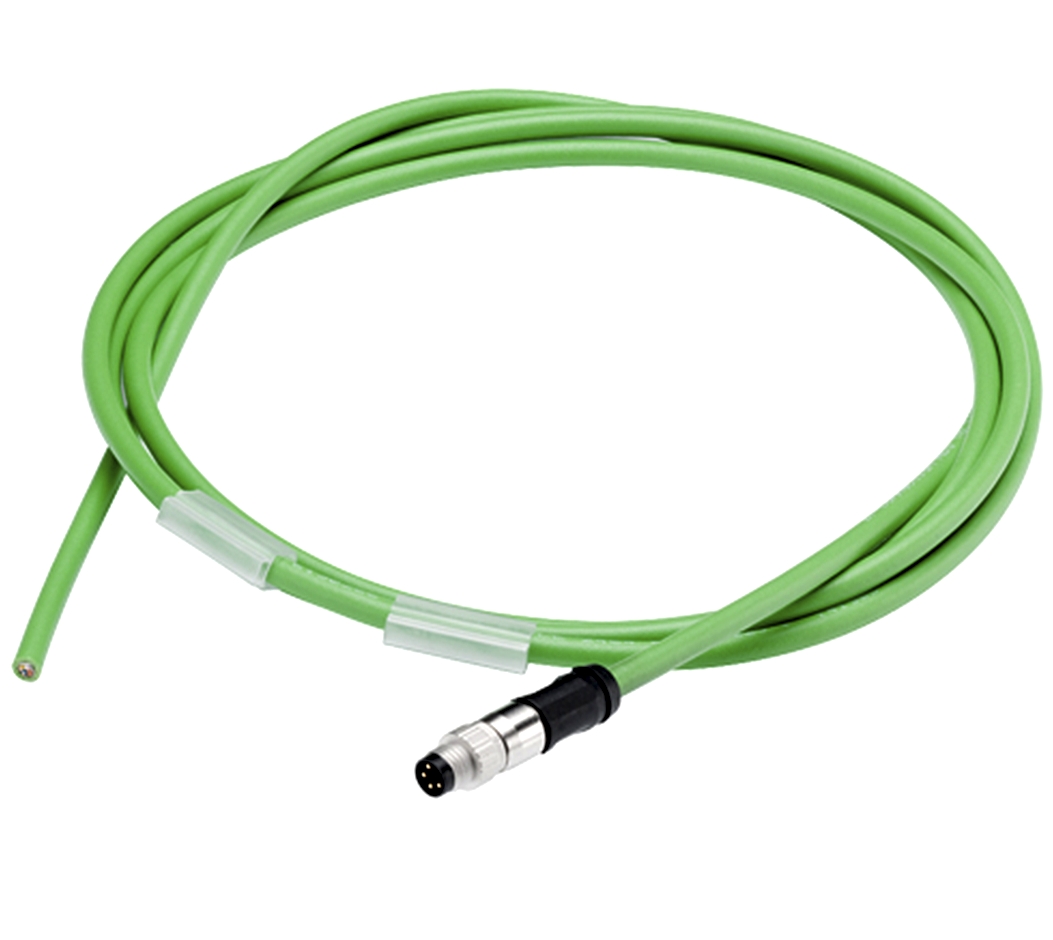 Câble connectorisé des deux côtés 2 fiches M8 PP Siemens