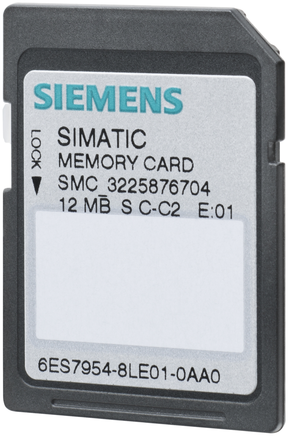  Automate SIMATIC S7, cartes mémoires 