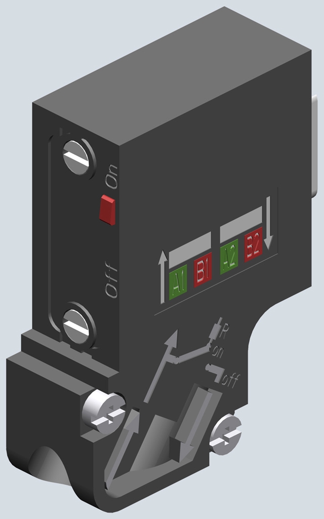 Réseau Profibus connecteur 35D 12MBITS/S Simatic DP Profibus Siemens