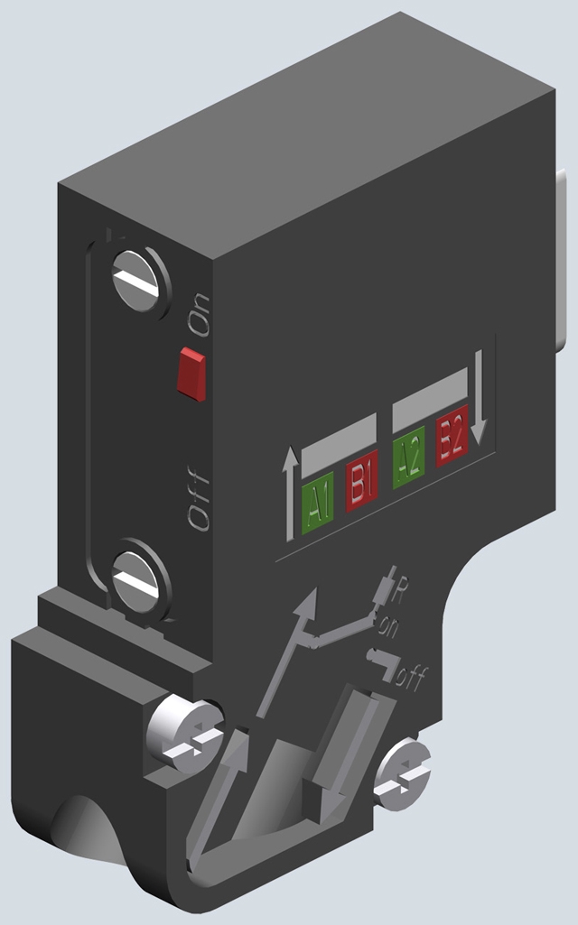 Réseau Profibus connecteur 35D 12MBITS/S Simatic DP Profibus Siemens 