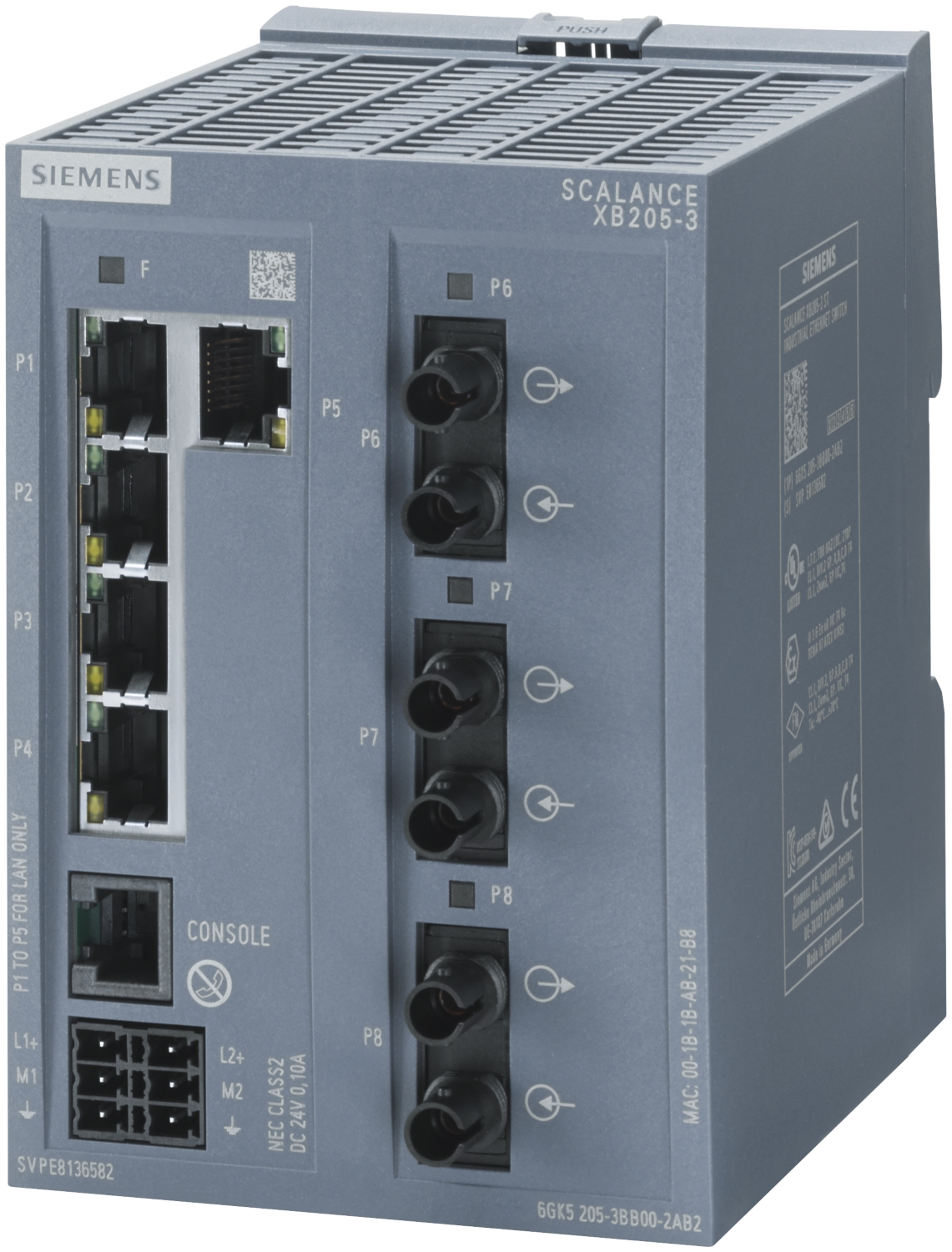 Switches XB-200 manageables Siemens