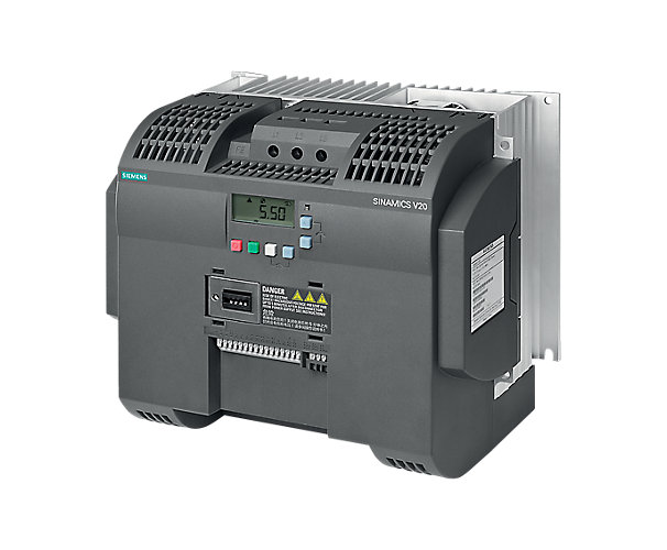 Variateur Sinamics V20, triphasés (400V),avec filtre intégré C3 classe A Siemens 