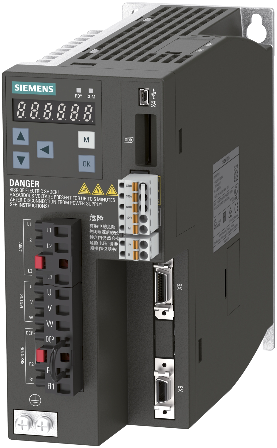 Servo-variateur SINAMICS V90 avec PROFINET Siemens