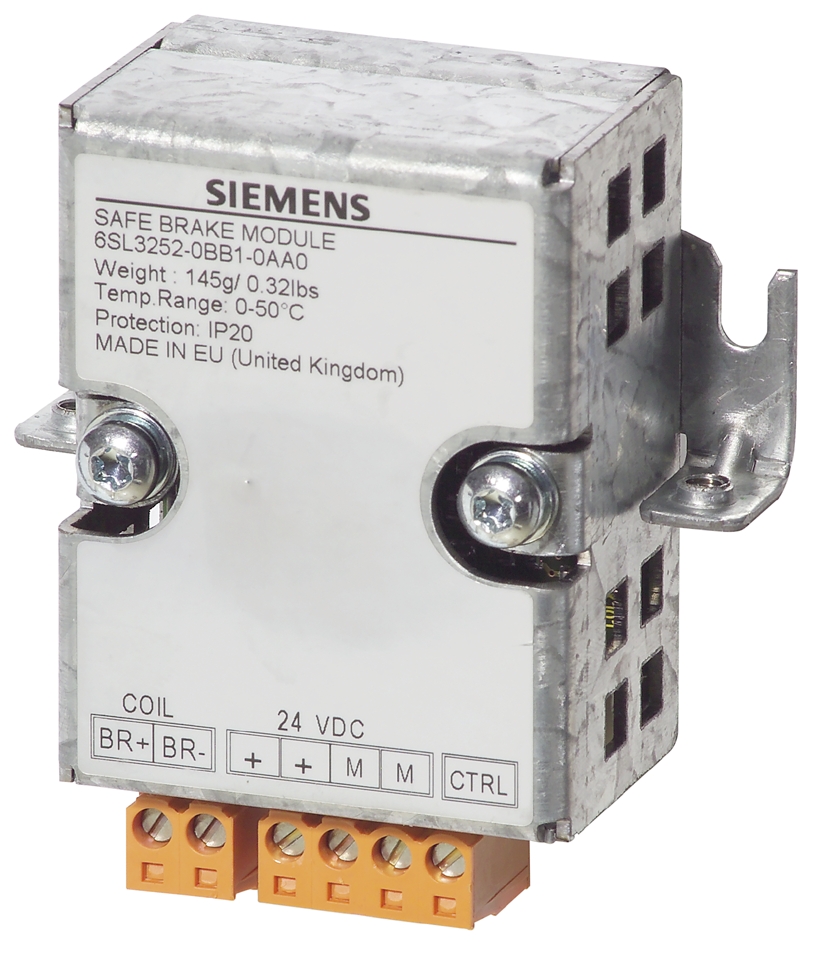 Sinamics S110, relais de freinage Siemens 