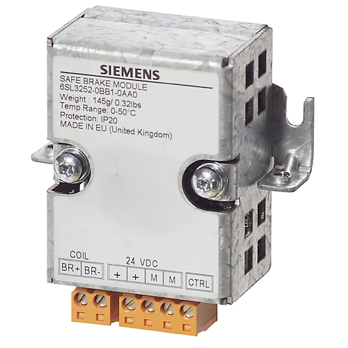 Sinamics S110, relais de freinage Siemens 