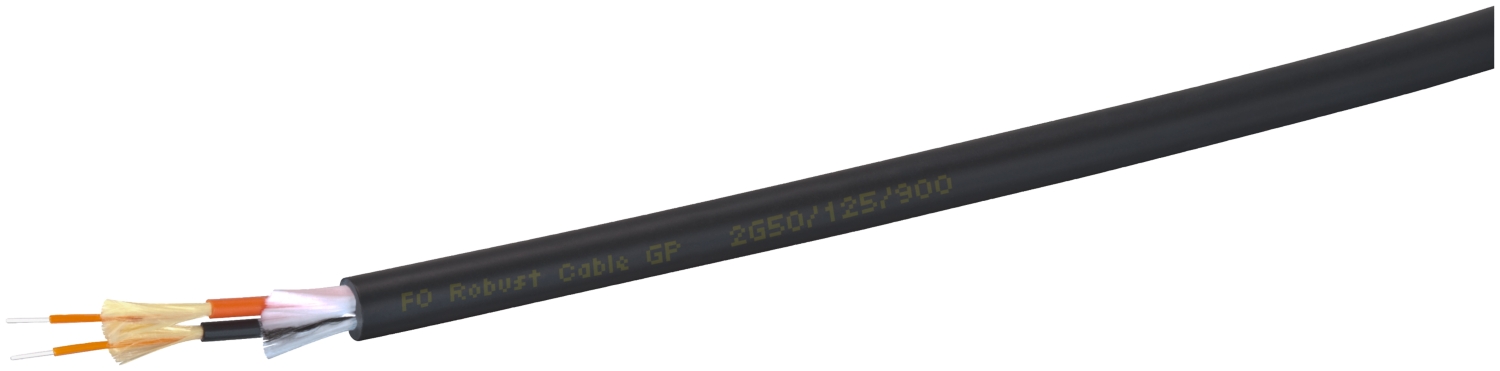 Câble FO PCF standard prééquipé (2x2connecteurs BFOC) Siemens