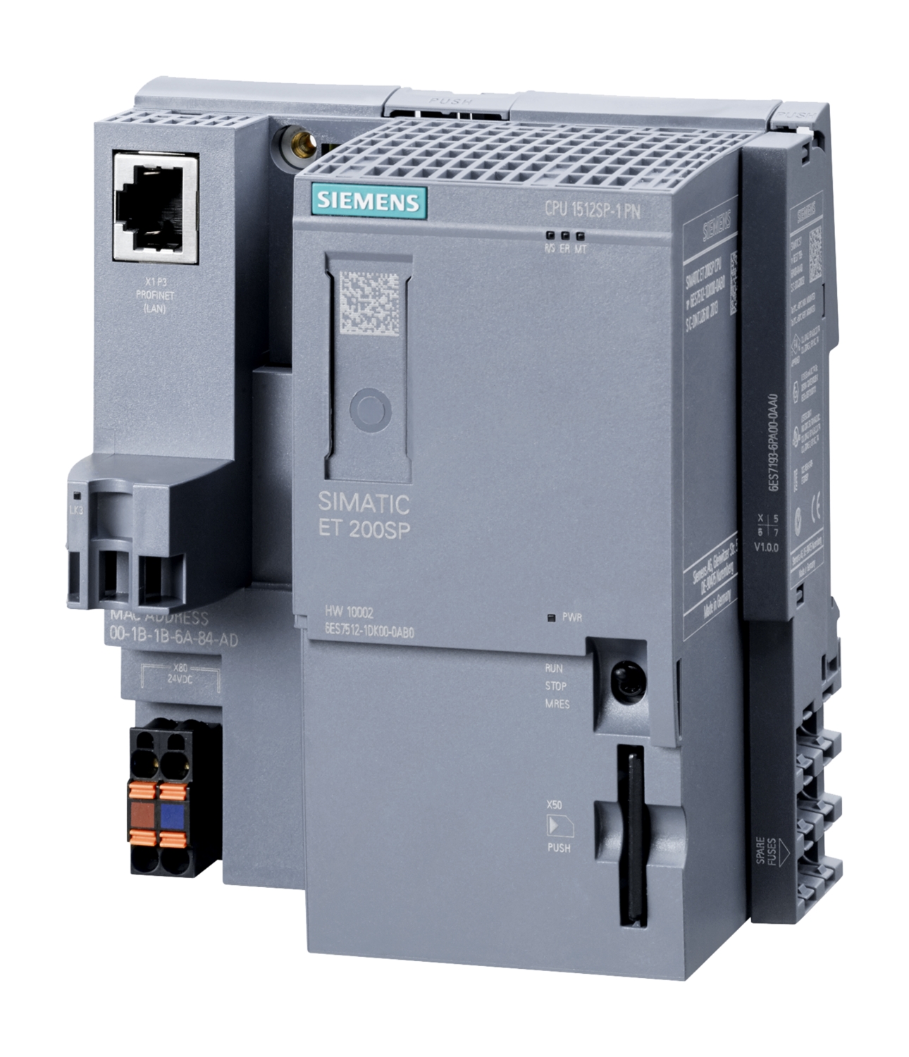Périphéries SIMATIC ET200SP, coupleurs CPU Siemens