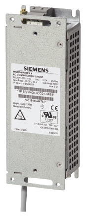 Accessoires Sinamics, inductances réseaux Siemens 