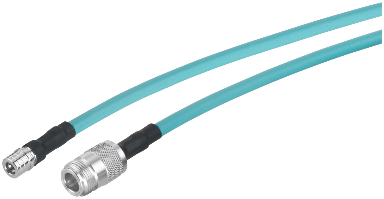  Cordon flexible pour RCoax L 1 m mâle mâle 