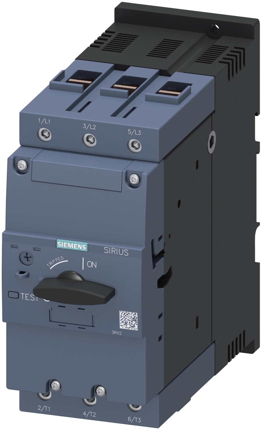 Disjoncteur pour la protection moteur avec relais de surcharge, taille S3, A vis Siemens 