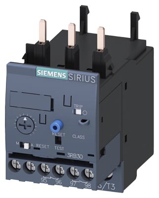 Relais électronique de surcharge 3RB30 S2 direct à vis Siemens 