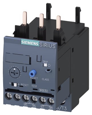 Relais électronique de surcharge 3RB30 S0 direct à vis Siemens