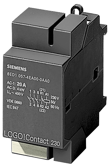 Module logique LOGO, contacteur de puissance 24 V CC/20 A Siemens 