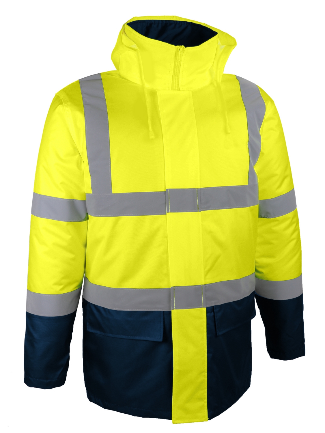 Parka PARDA HV - Jaune / Marine Singer