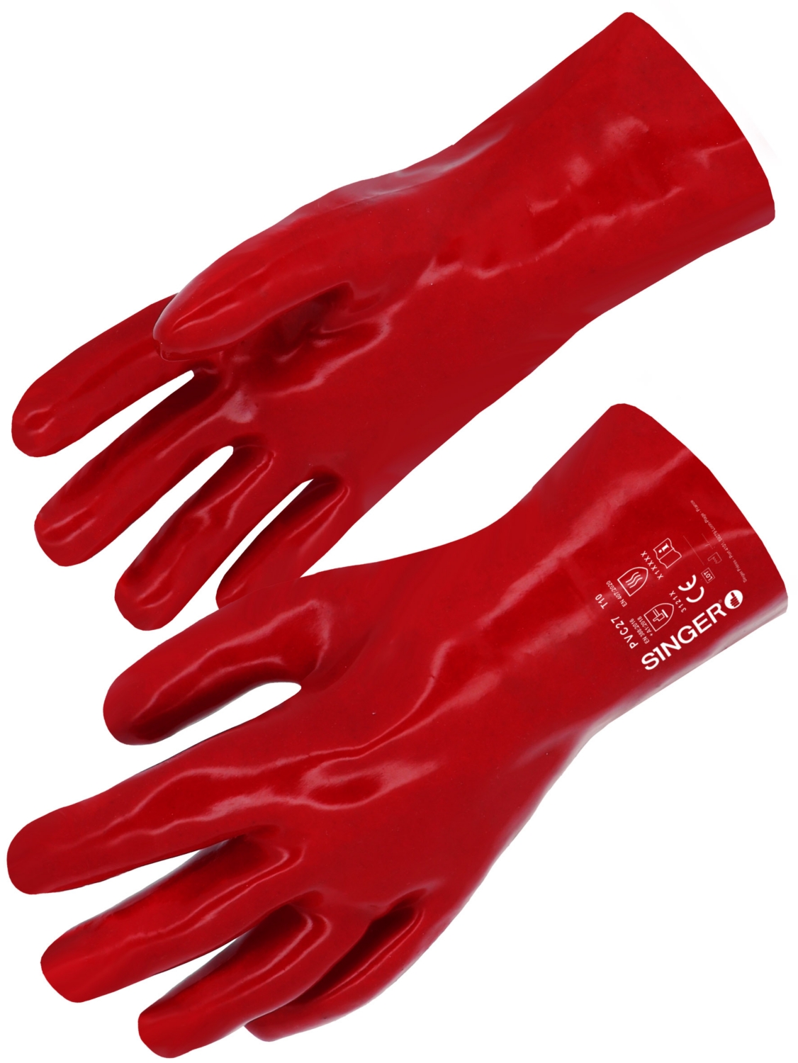 Gants de protection chimique PVC 27