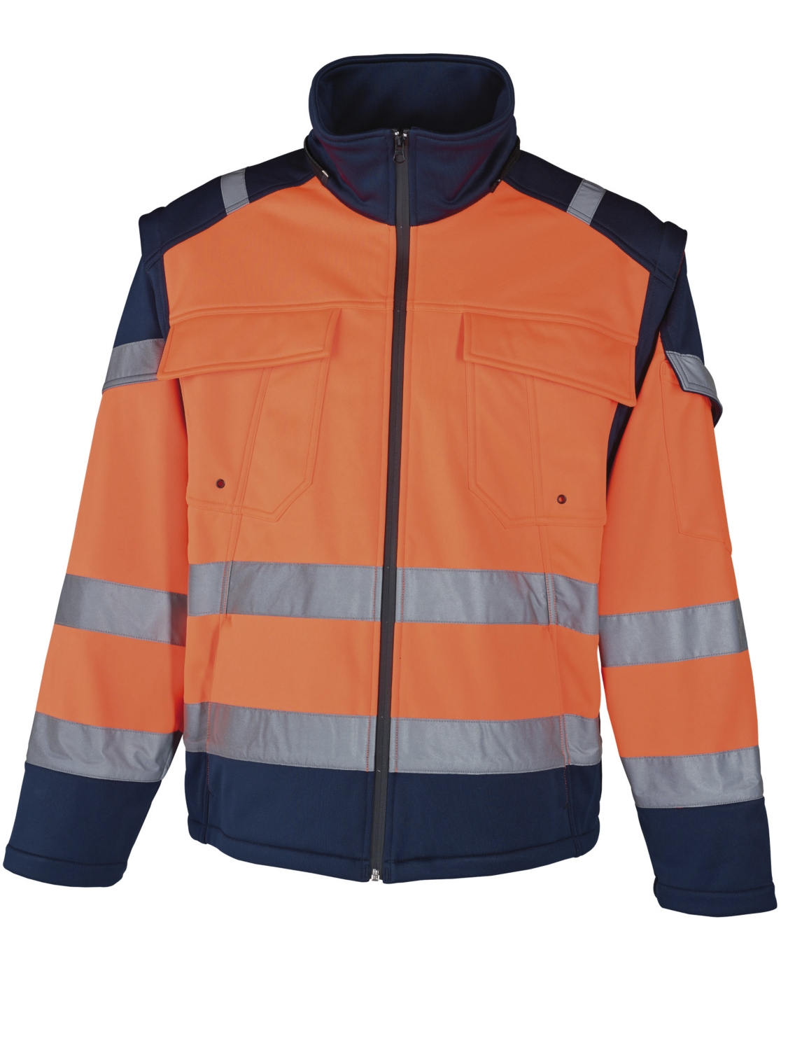 Softshell Vilmo HV - Orange / Marine Singer