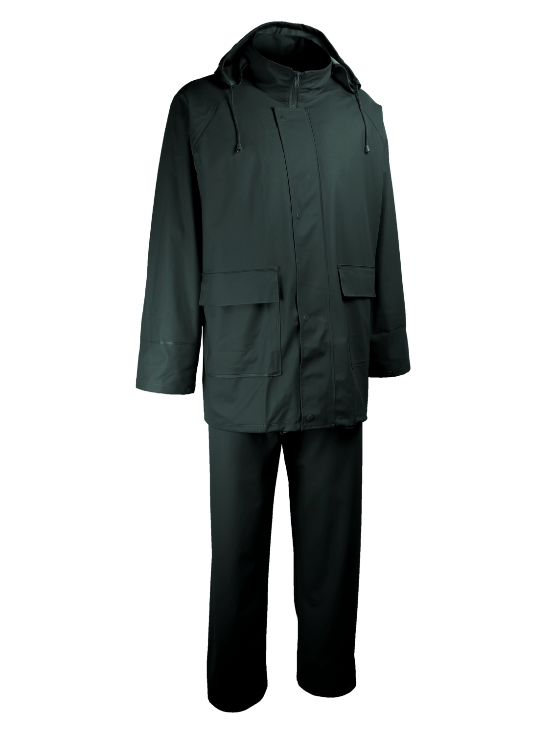 Ensemble de pluie polyester mixte Windy vert