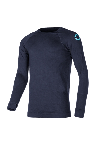 T-shirt mixte bleu marine