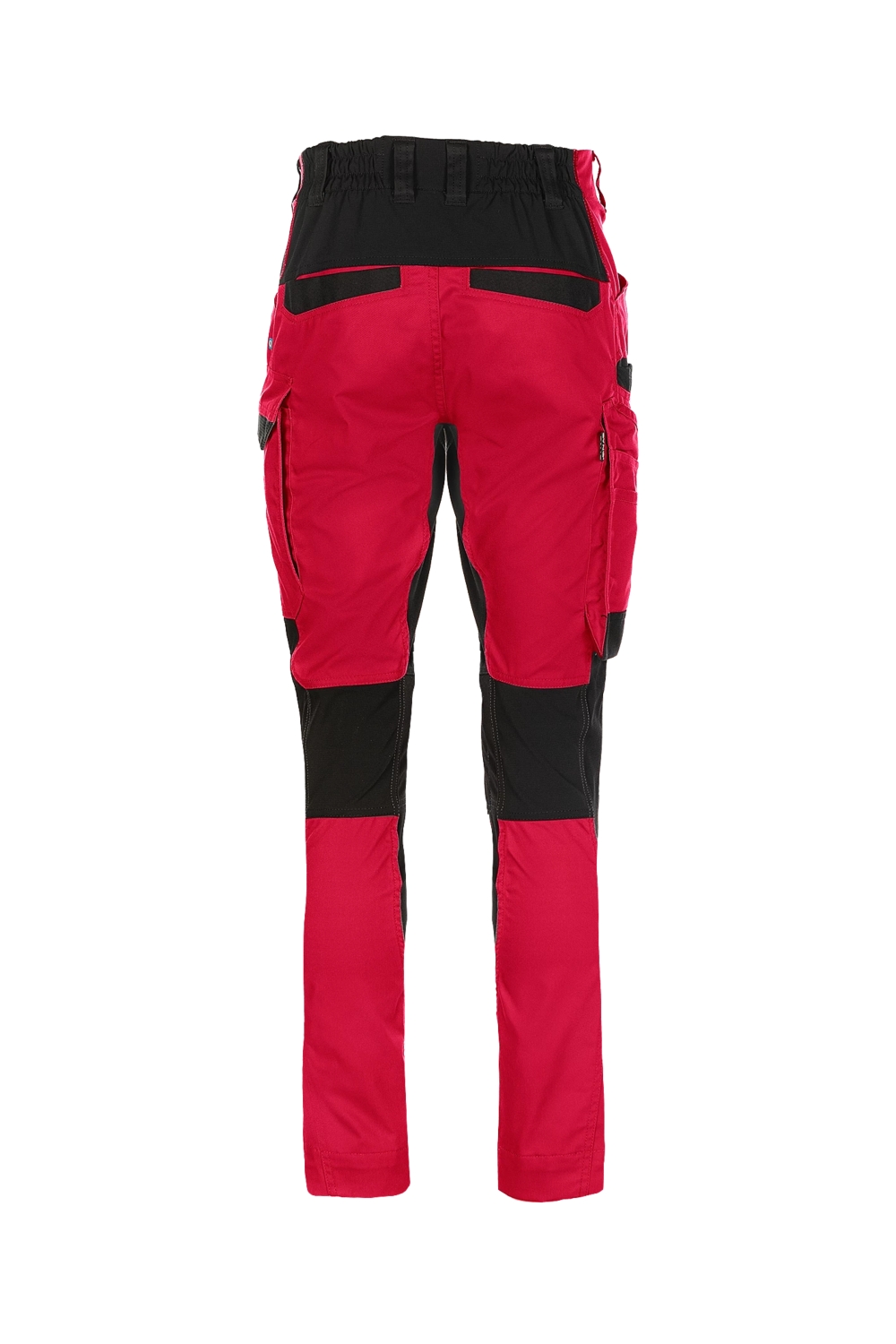 Pantalon polyester recyclé coton mixte Synq Sqill EJ:81 cm rouge / noir Sioen