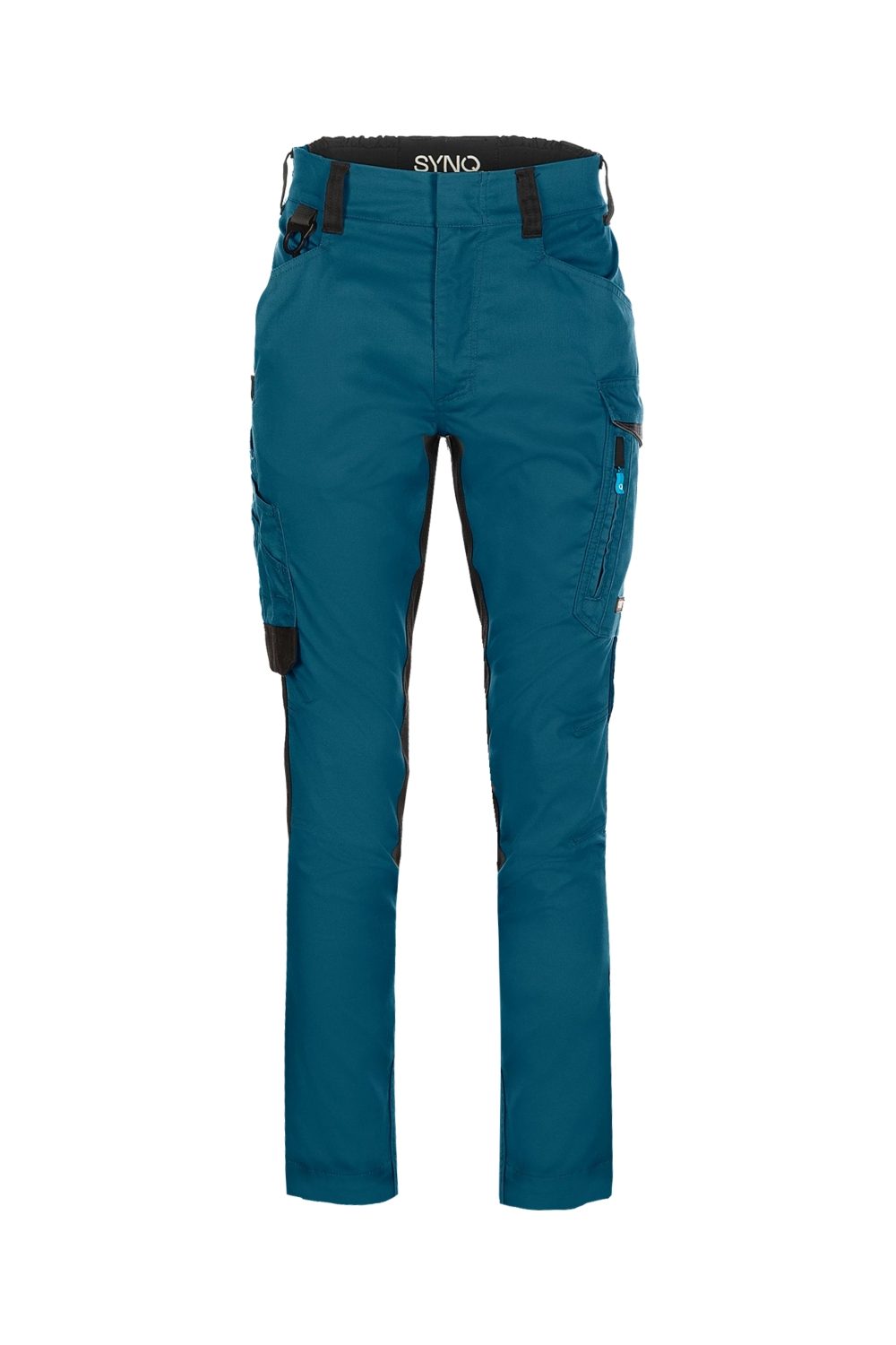 Pantalon polyester recyclé coton mixte Synq Sqill EJ:81 cm bleu / noir