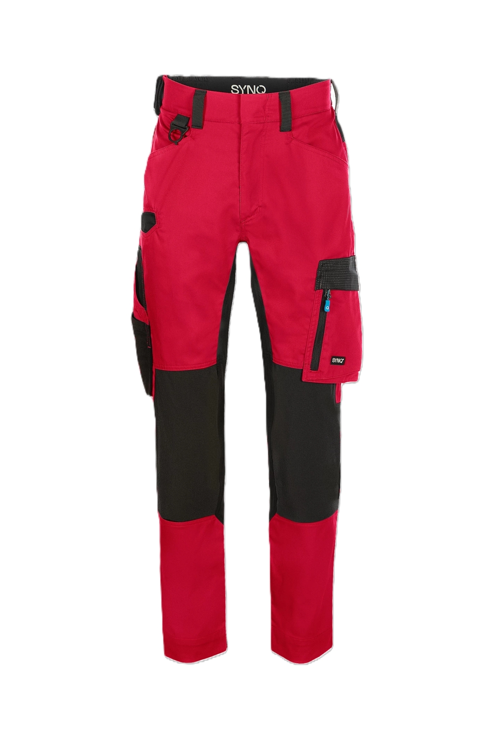 Pantalon de travail rouge / noir Sqoot