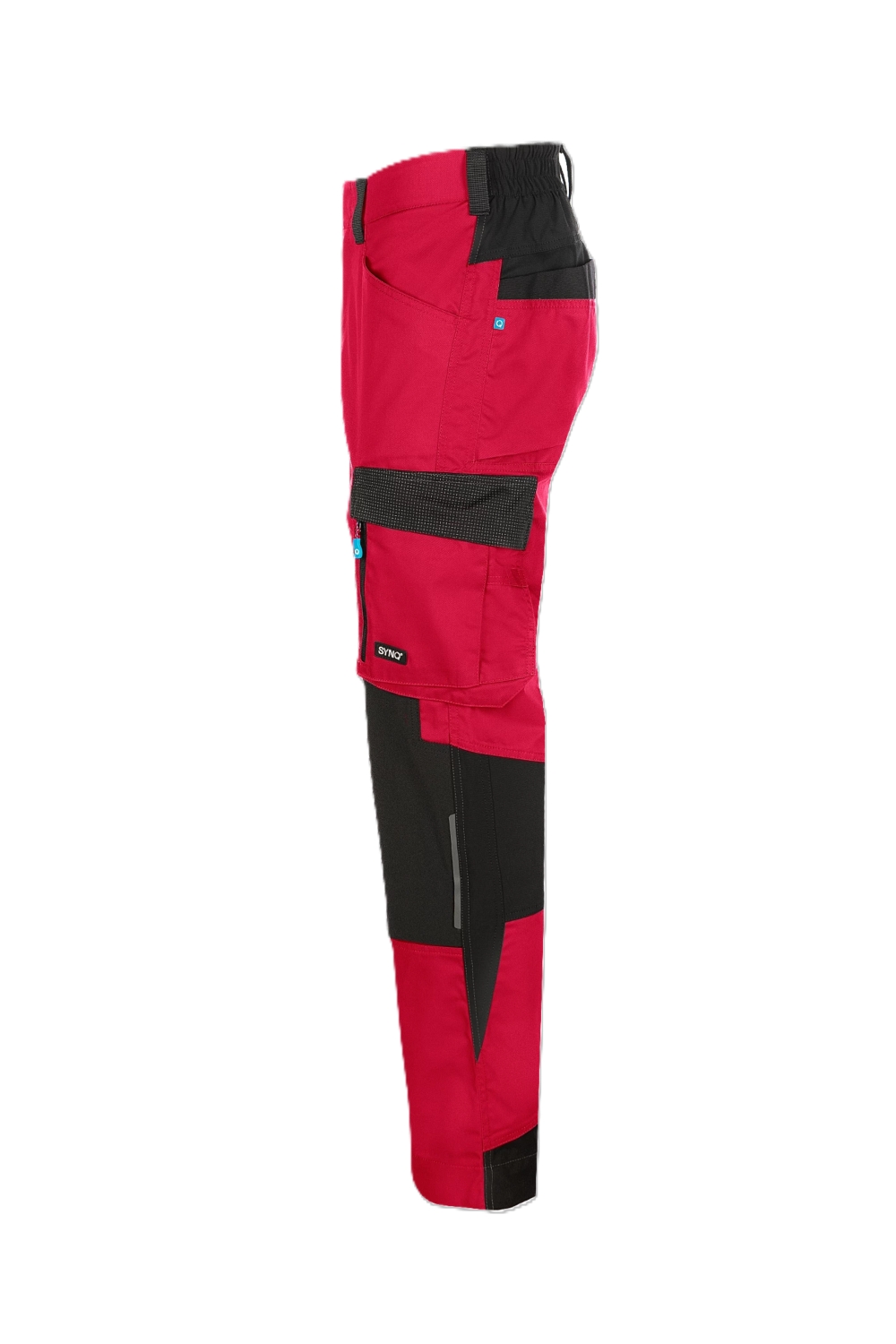Pantalon de travail rouge / noir Sqoot Synq