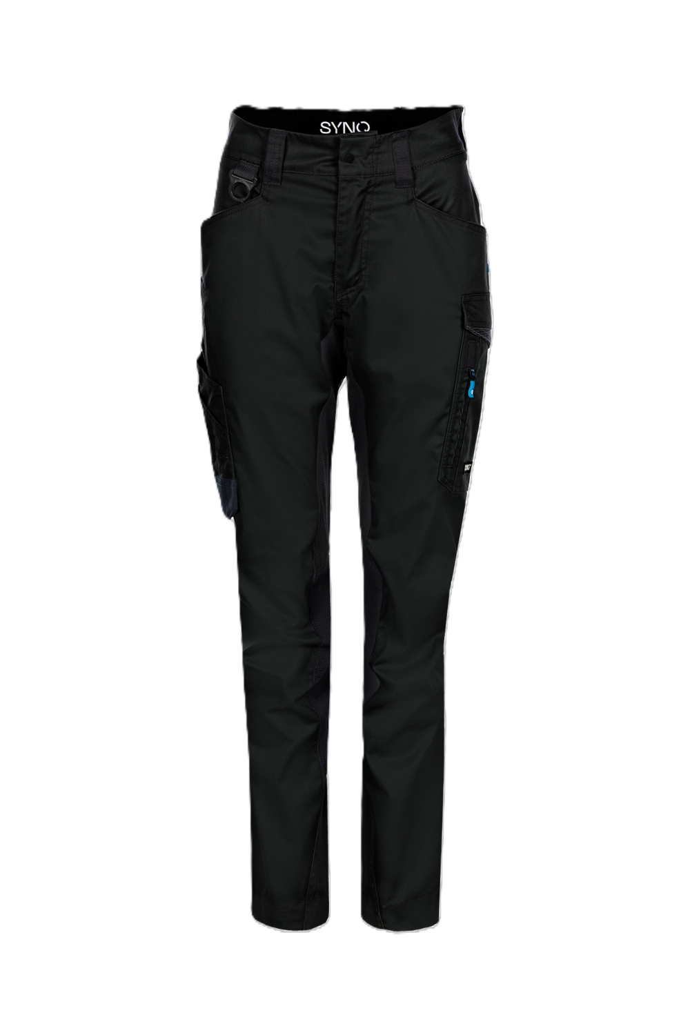 Pantalon polyester recyclé coton femme Synq Sqill noir