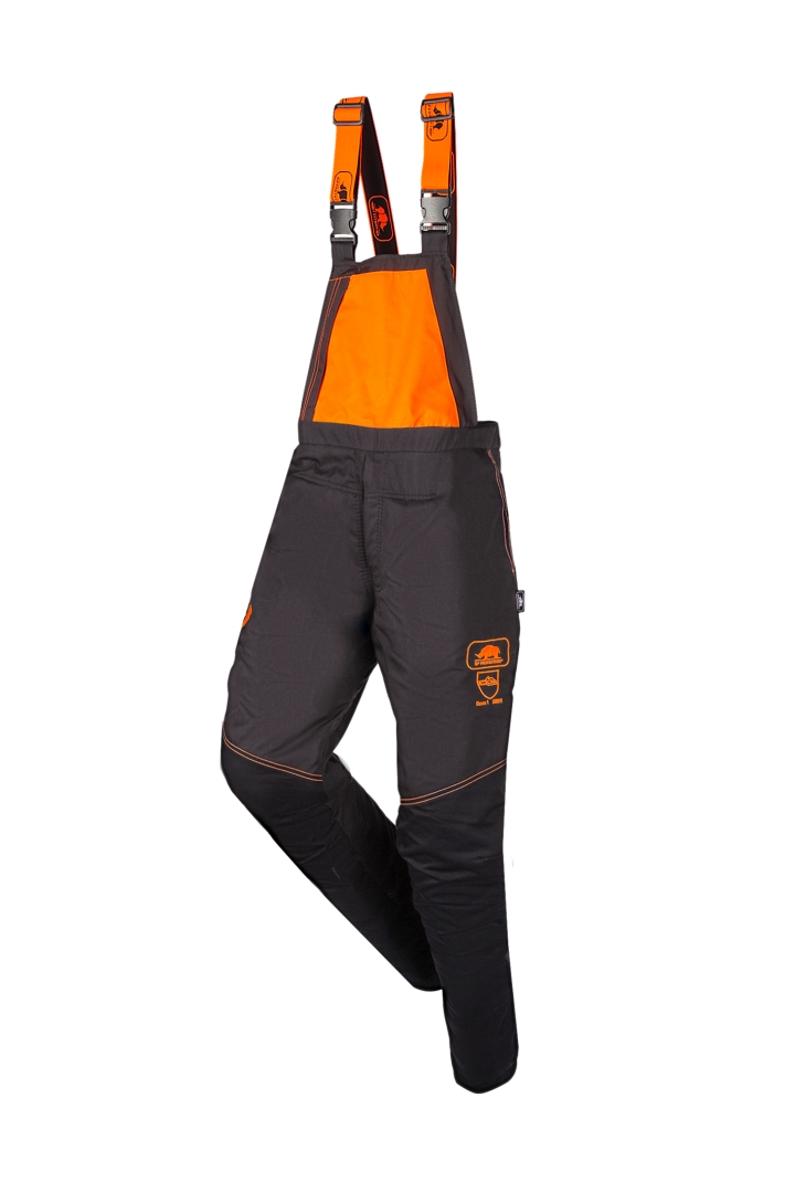 Cotte à bretelles BasePro - Gris / Orange SIP Protection