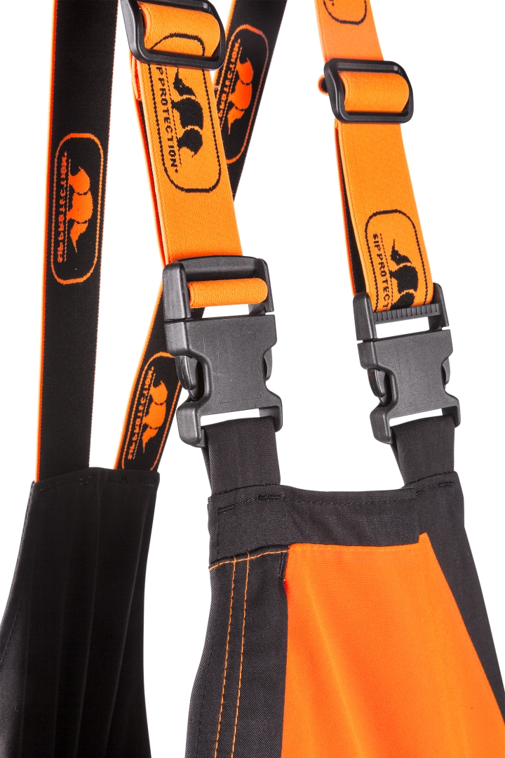 Cotte à bretelles BasePro - Gris / Orange SIP Protection