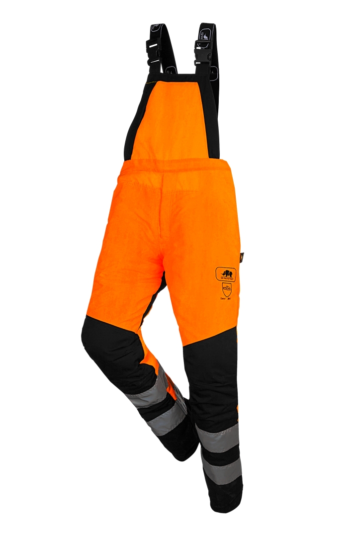 Cotte à bretelles BasePro HV - Orange / Noir SIP Protection